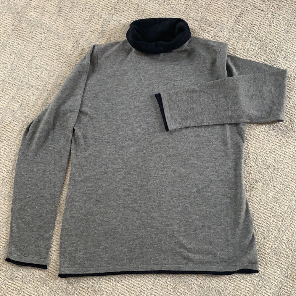 Gray Turtleneck